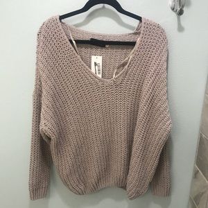 Fab’rik soft light gray sweater